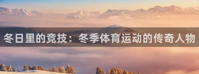 风速体育直播：冬日里的竞技：冬季体育运动的传奇人物